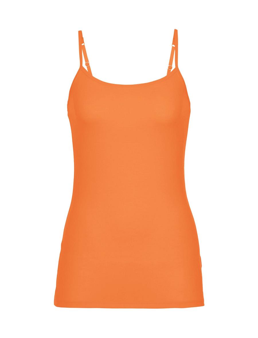 Bielizny Icebreaker Merino Siren Cami Singlet Damskie Pomarańczowe | PL 1251DFMN